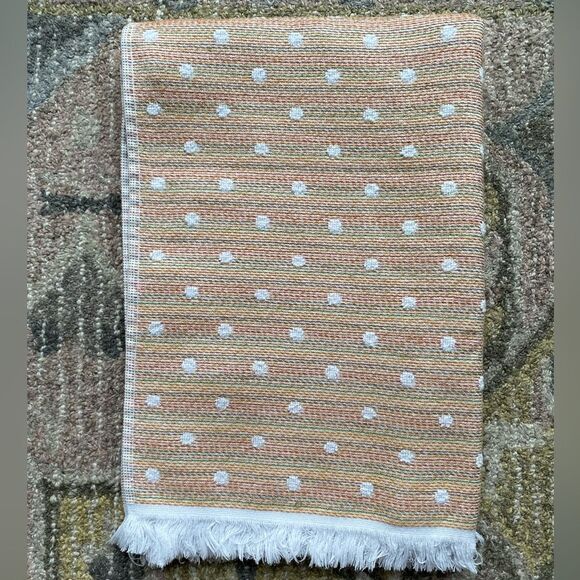 Ladinne Striped Dots Hand Towels - Picture 4 of 6